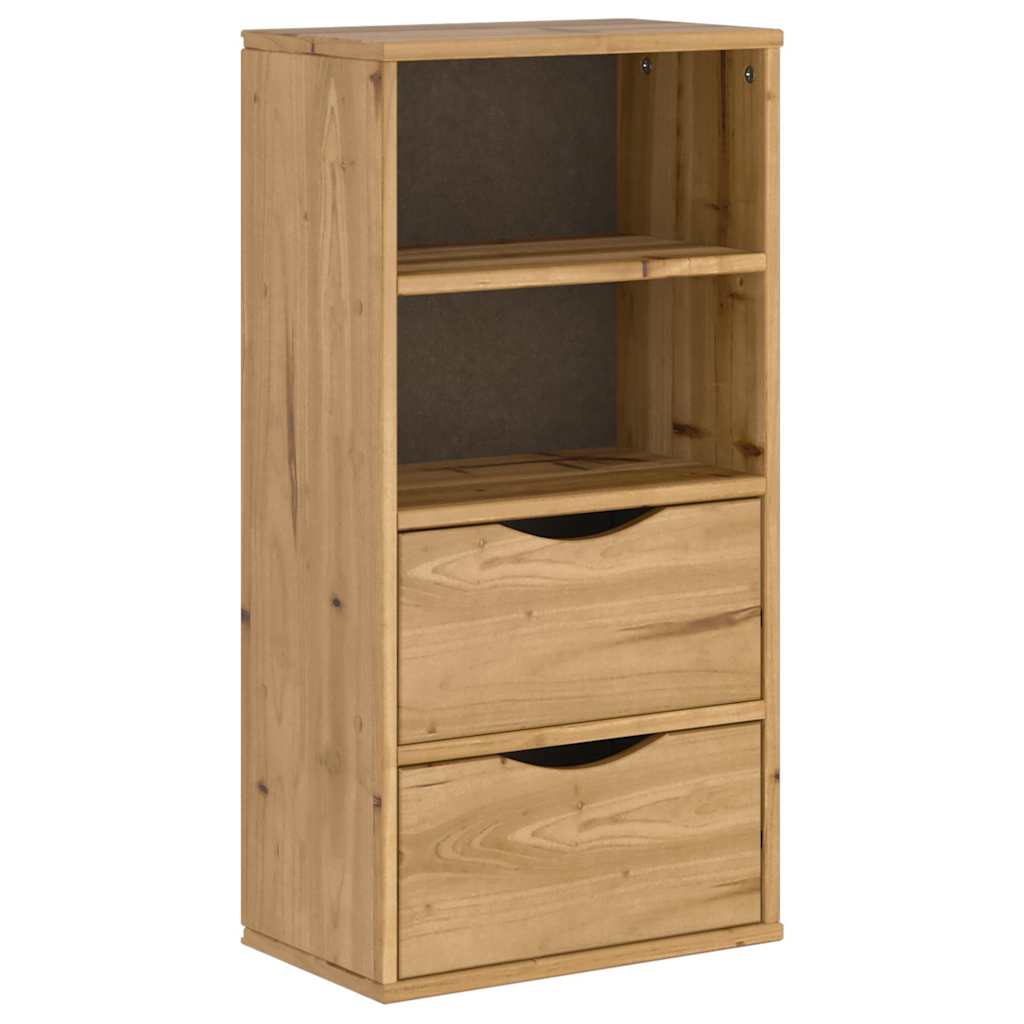 5 Piece TV Units with Storage ODDA Solid Wood Pine